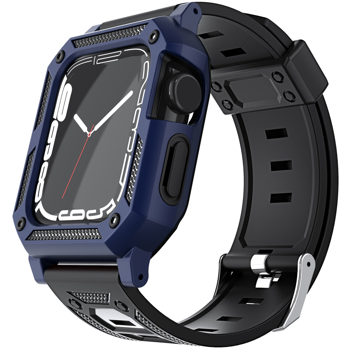 Silicone Strap For Apple Watch Band+Case