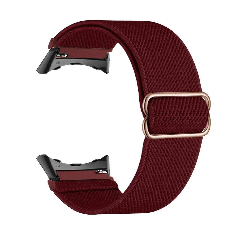 Google Pixel Watch 5, 4 & 3 41mm Elastic Nylon Band, 31 Patterns