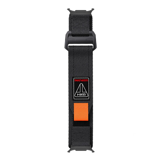 Samsung Galaxy Braided Nylon Watch Band – Ultra/Ultra2 Red Black Adventure
