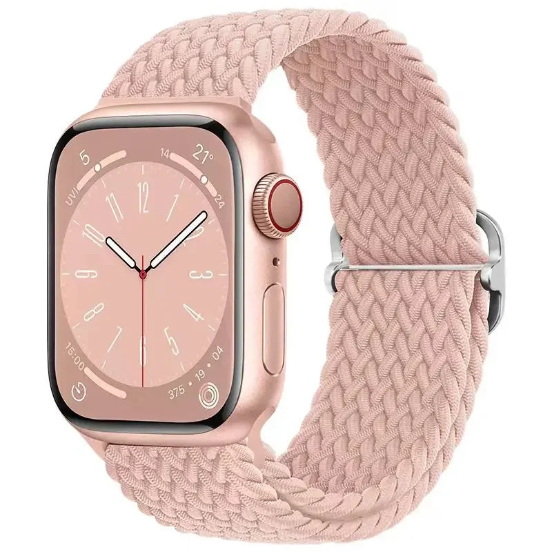 Braided Nylon Solo Loop for Apple Watch Series 1-12, SE & Ultra 1/2/3/4