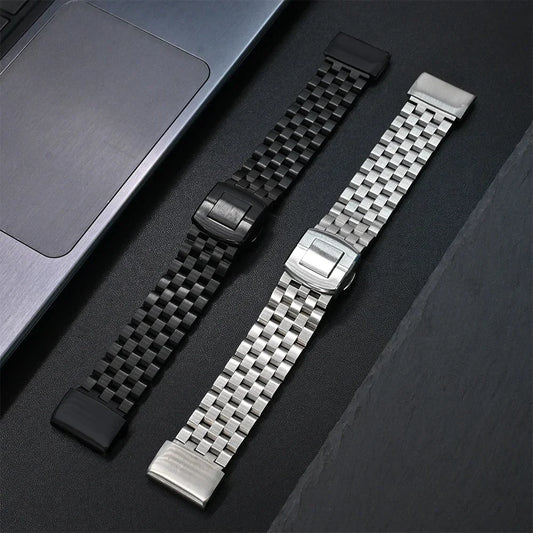 Garmin Stainless Steel Strap - Durable Elegant Bracelet