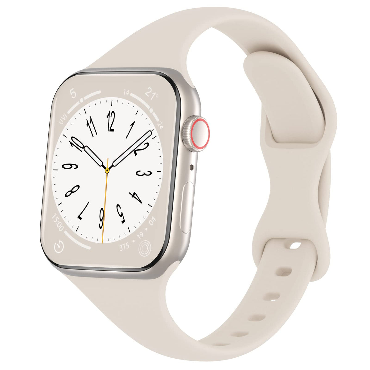 Silicone loop For Apple Watch Band/Strap Series 11/10/9/8/7/6/5/4/ SE / Ultra 1/2/3