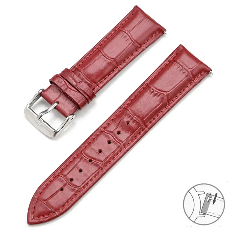 Huawei Watch & Watch GT Croc-Embossed Leather Band