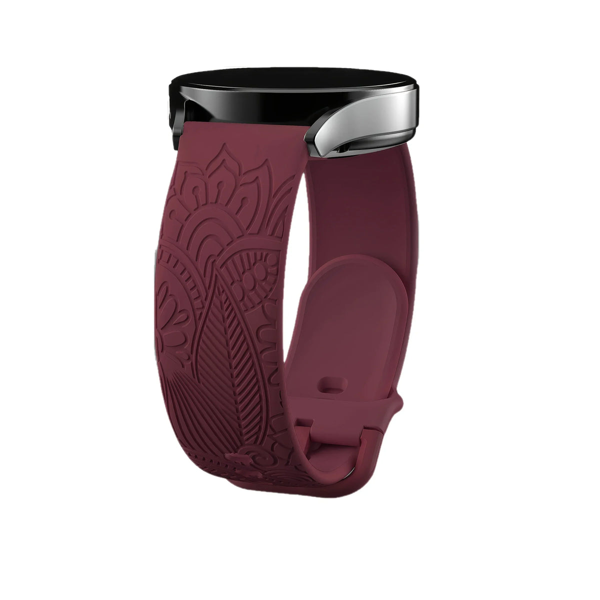 Motorola Moto Watch Engraved Mandala Silicone Band