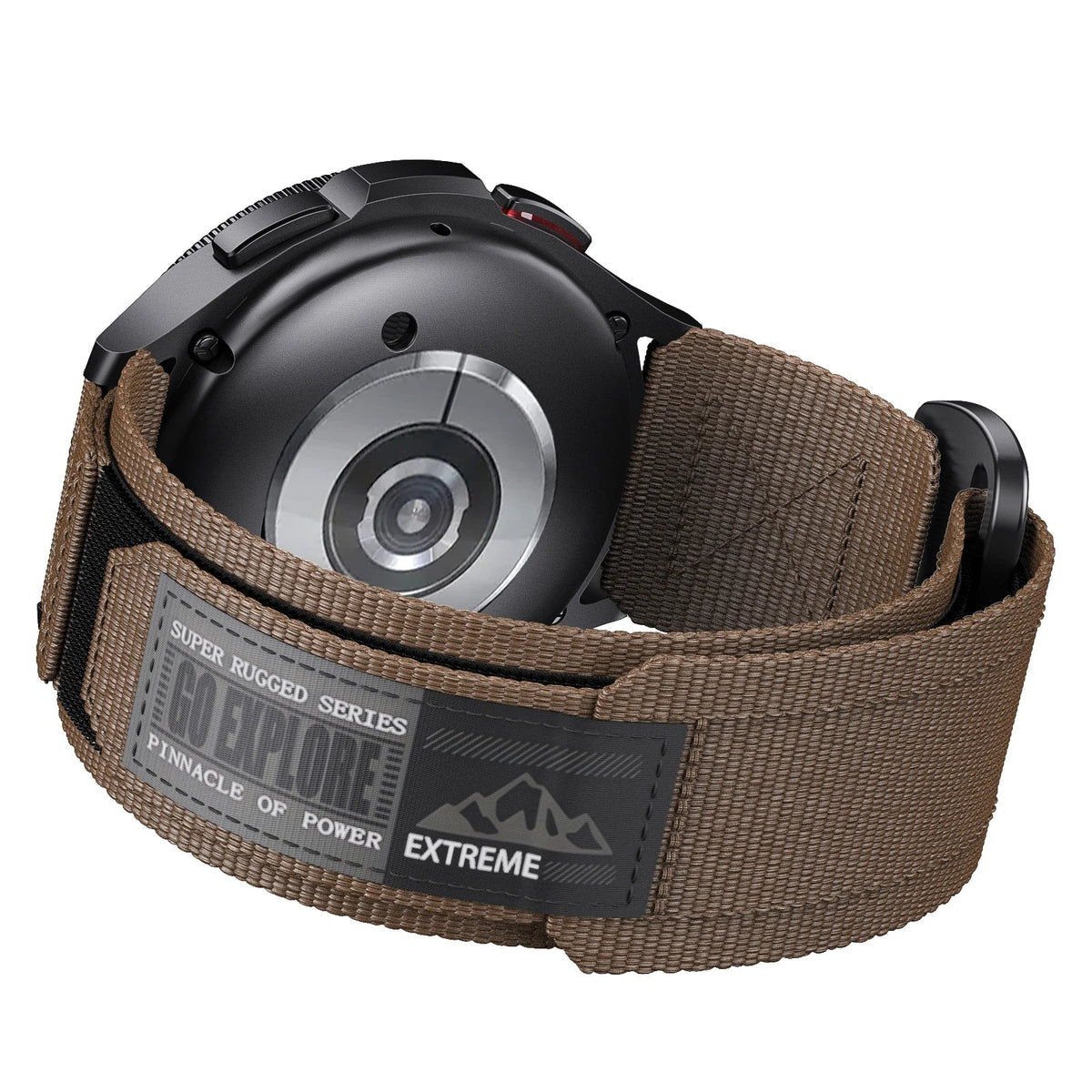Motorola Moto Watch Nylon Sport Loop with GO EXPLORE Patch