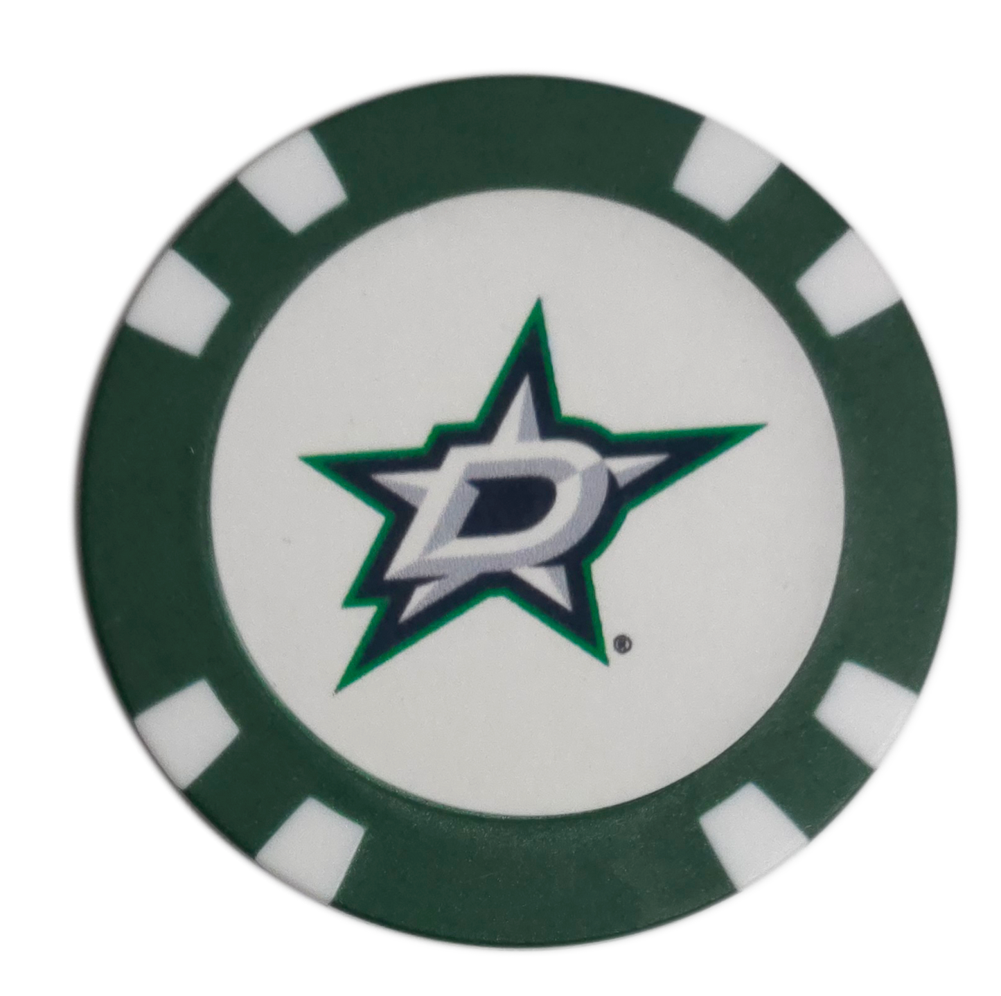 Officially Licensed Dallas Stars Poker Chip Ball Marker