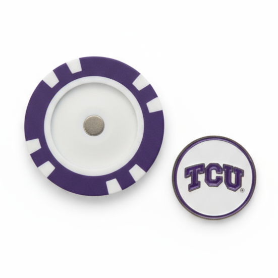 TCU Horned Frogs Officially Licensed Poker Chip Ball Marker