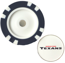 Load image into Gallery viewer, Officially Licensed Houston Texans Poker Chip Ball Marker