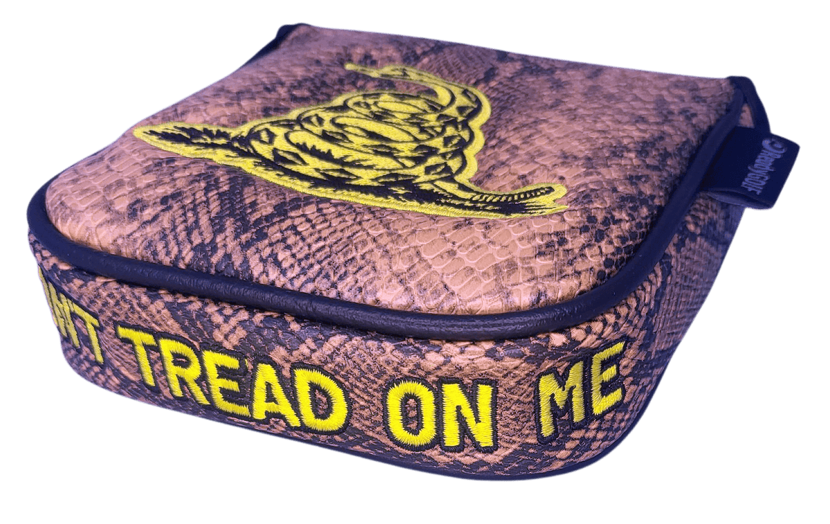 L.A.B. DF2.1 Embroidered Center-Shafted Putter Cover by ReadyGOLF - Don't Tread On Me