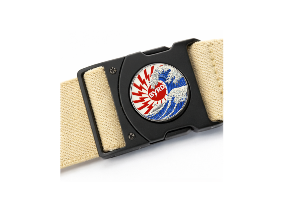 THE BYRD GOLF BELT - Tan