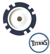 Load image into Gallery viewer, Officially Licensed Tennessee Titans Poker Chip Ball Marker