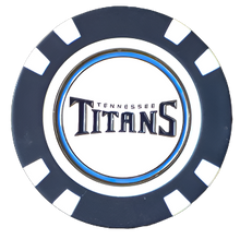 Load image into Gallery viewer, Officially Licensed Tennessee Titans Poker Chip Ball Marker