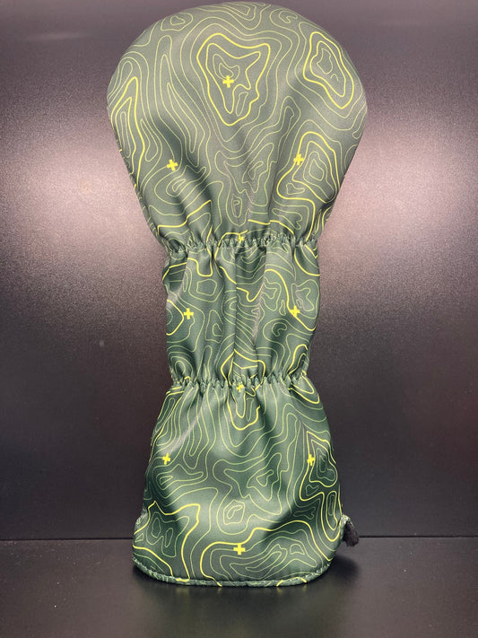Topographic Golf Greens Headcover
