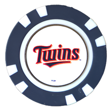 Load image into Gallery viewer, Officially Licensed Minnesota Twins Poker Chip Ball Marker