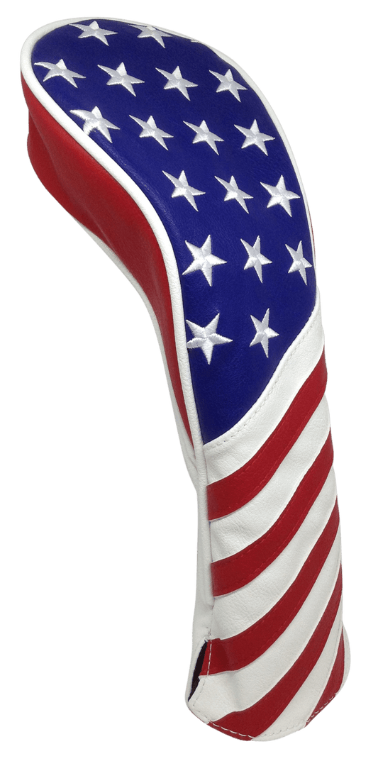 USA Flag Embroidered Fairway Headcover by ReadyGOLF