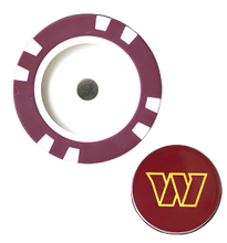 Load image into Gallery viewer, Officially Licensed Washington Commanders Poker Chip Ball Marker