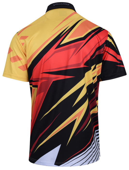 Warp Speed Mens Golf Polo Shirt by ReadyGOLF
