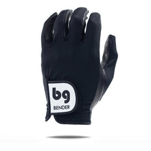 Load image into Gallery viewer, Black Spandex Golf Glove