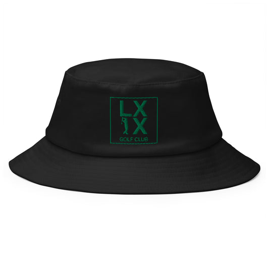 Box Logo Old School Bucket Hat - Green Logo