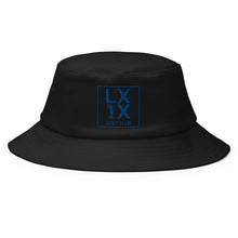 Load image into Gallery viewer, Box Logo Old School Bucket Hat - Royal Blue Logo