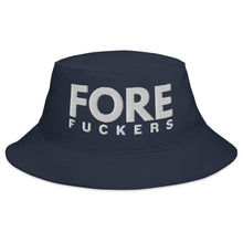 Load image into Gallery viewer, FORE FUCKERS Bucket Hat