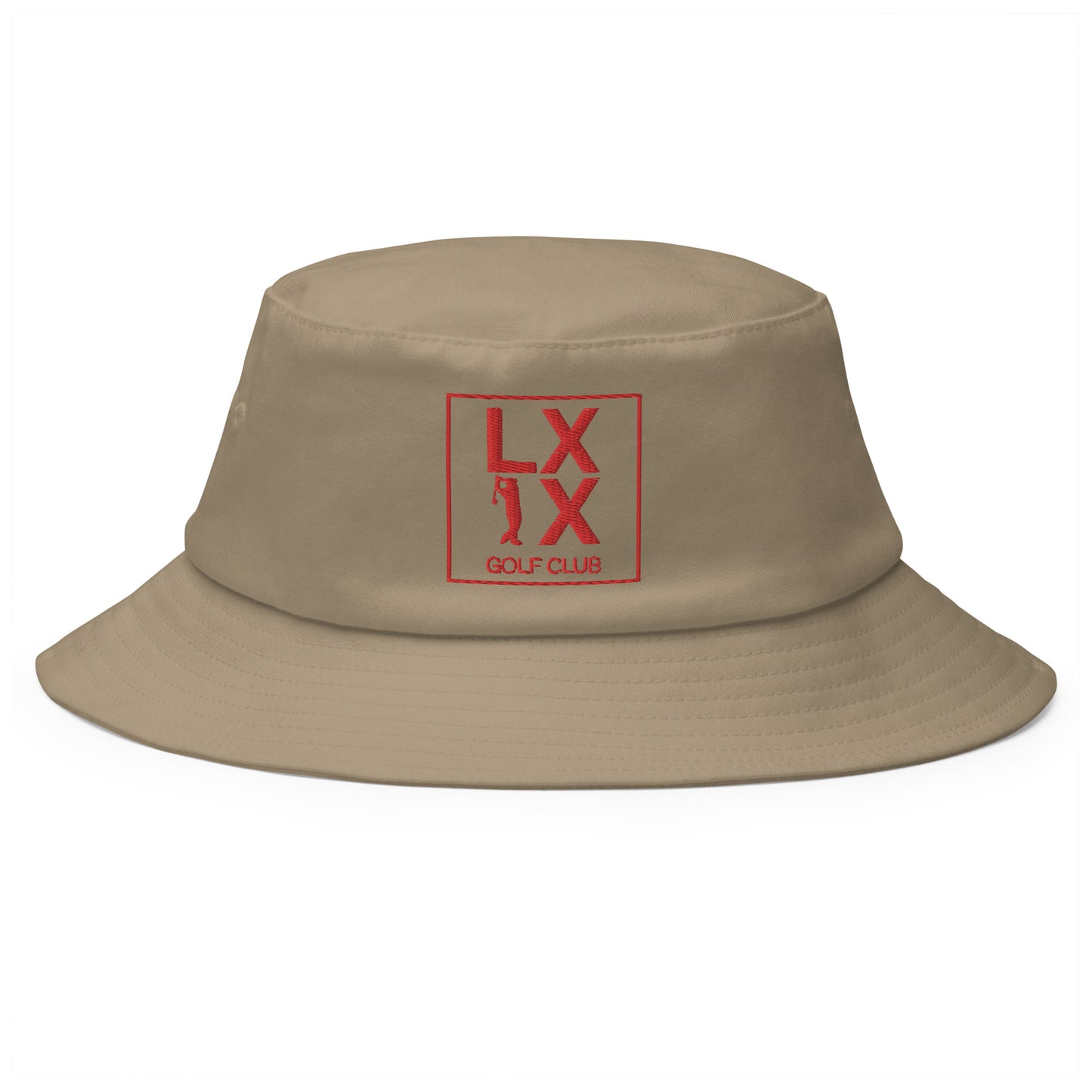 Box Logo Old School Bucket Hat - Red Logo