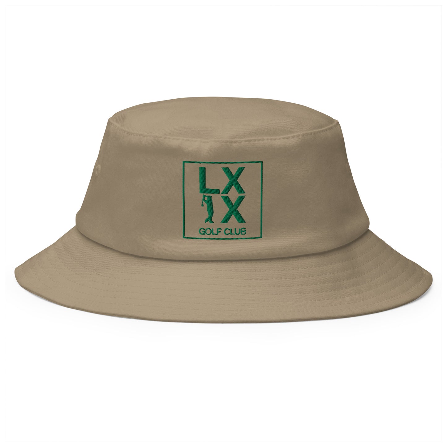 Box Logo Old School Bucket Hat - Green Logo