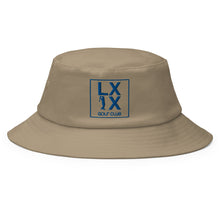 Load image into Gallery viewer, Box Logo Old School Bucket Hat - Royal Blue Logo