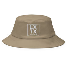 Load image into Gallery viewer, Box Logo Old School Bucket Hat - White Logo