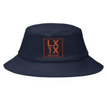 Load image into Gallery viewer, Box Logo Old School Bucket Hat - Orange Logo