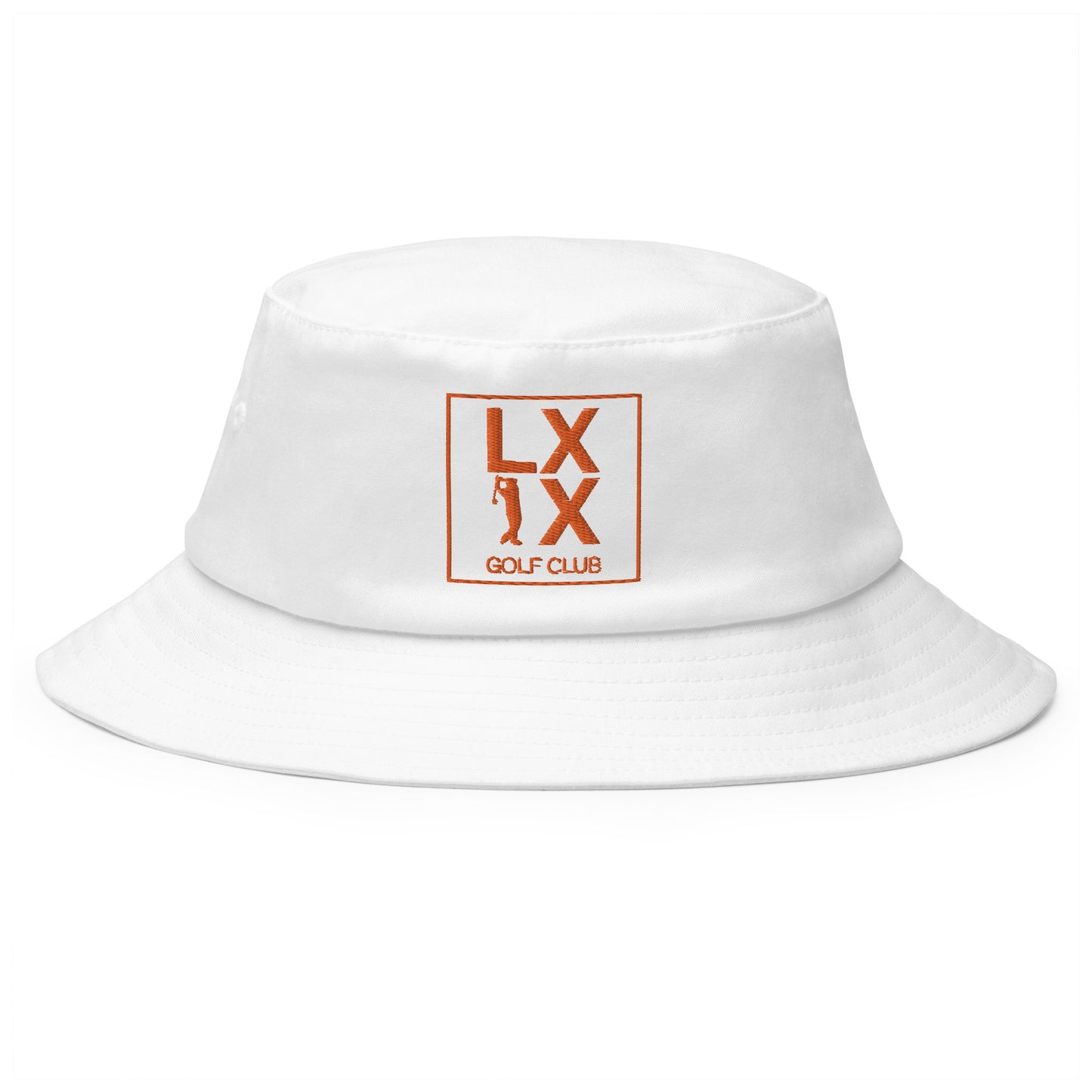 Box Logo Old School Bucket Hat - Orange Logo