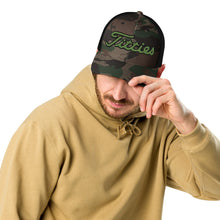 Load image into Gallery viewer, Titties Camo Trucker Hat