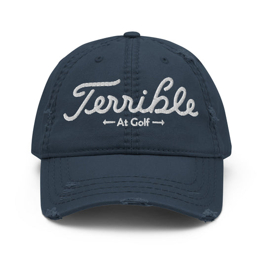 Terrible At Golf Baseball Hat