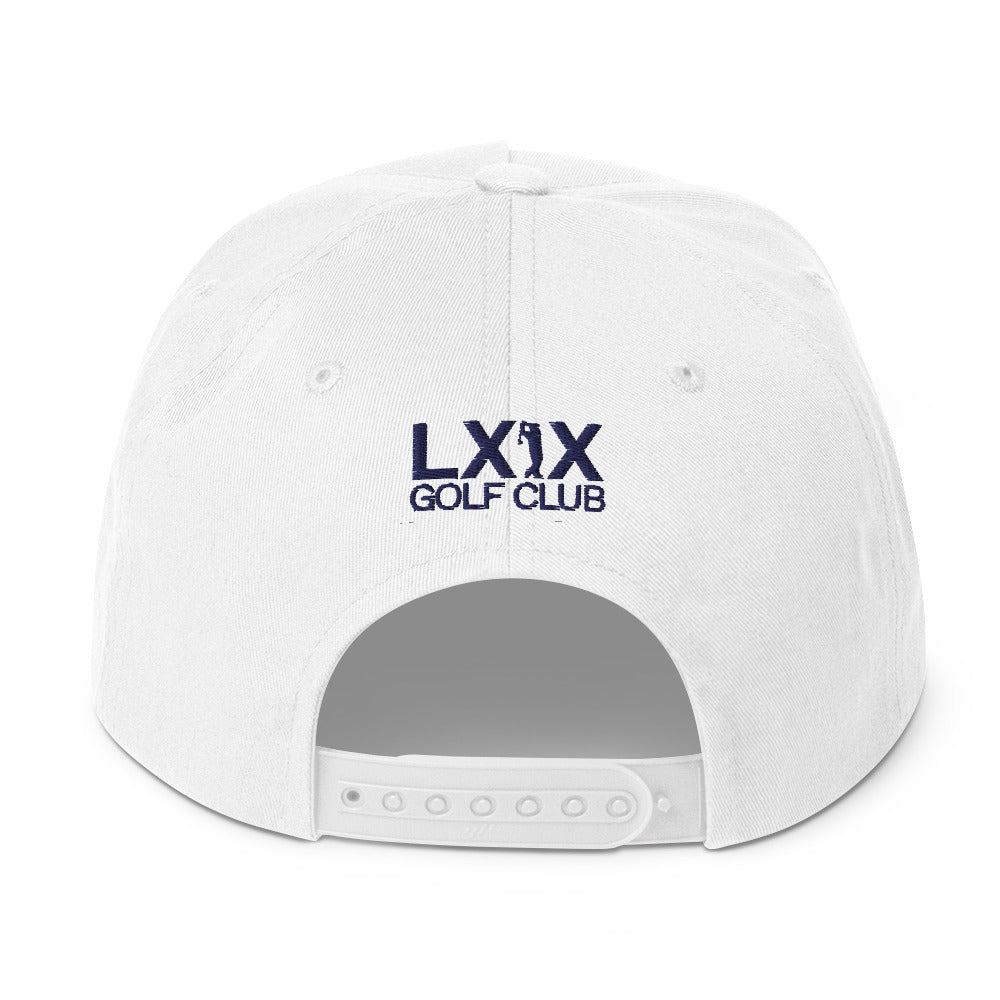 Member Flat Bill Cap - Navy Logo