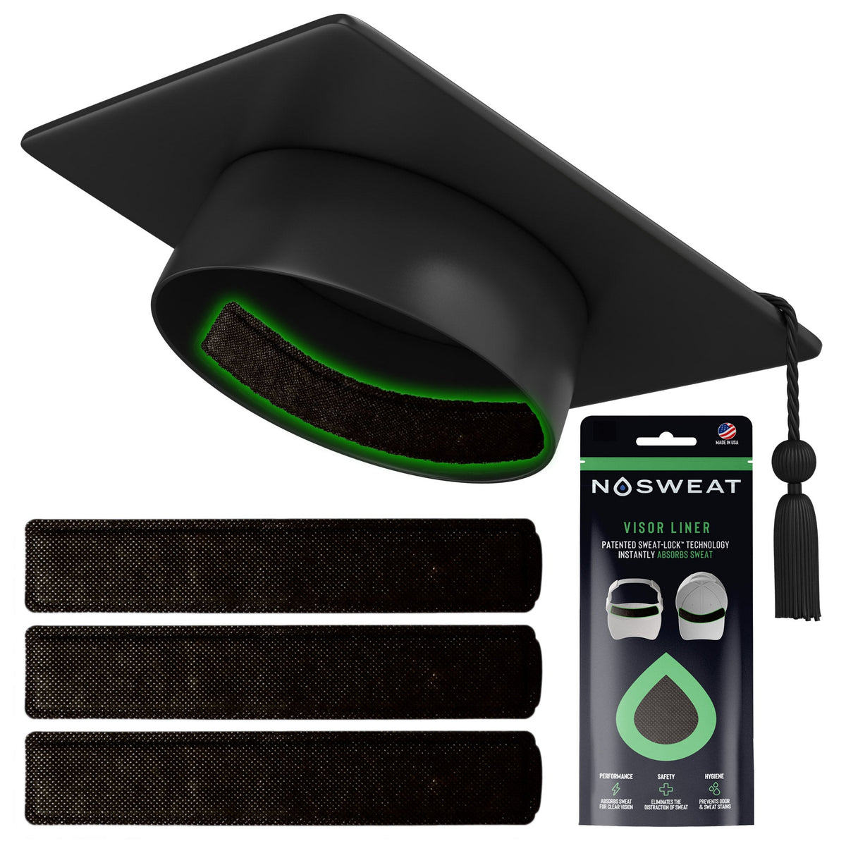 Visor and Cap Sweat Liners