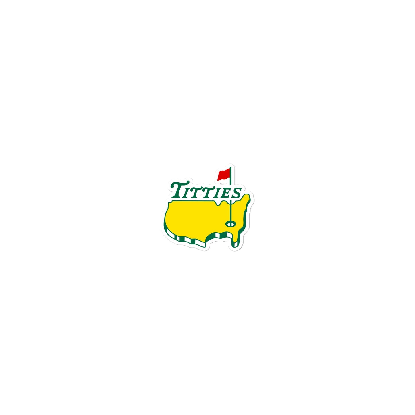 Titties Masters Sticker