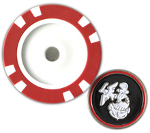 Load image into Gallery viewer, Officially Licensed U.S. Marines Poker Chip Ball Marker