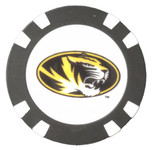 Load image into Gallery viewer, Officially Licensed Missouri Tigers Poker Chip Ball Marker
