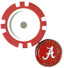 Load image into Gallery viewer, Officially Licensed Alabama Crimson Tide Poker Chip Ball Marker