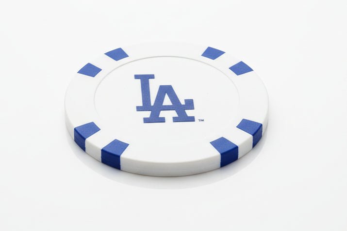 Los Angeles Dodgers Poker Chip Ball Marker