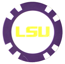Load image into Gallery viewer, Officially Licensed LSU Tigers Poker Chip Ball Marker