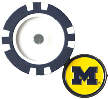 Load image into Gallery viewer, Officially Licensed Michigan Wolverines Poker Chip Ball Marker