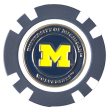 Load image into Gallery viewer, Officially Licensed Michigan Wolverines Poker Chip Ball Marker