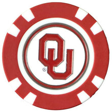 Load image into Gallery viewer, Officially Licensed Oklahoma Sooners Poker Chip Ball Marker