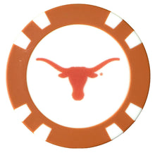 Load image into Gallery viewer, Officially Licensed Texas Longhorns Poker Chip Ball Marker