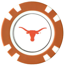 Load image into Gallery viewer, Officially Licensed Texas Longhorns Poker Chip Ball Marker