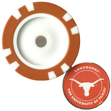 Load image into Gallery viewer, Officially Licensed Texas Longhorns Poker Chip Ball Marker