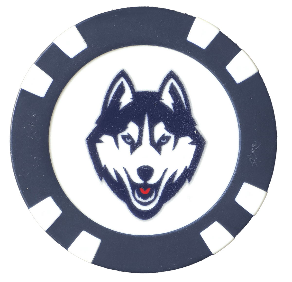 Officially Licensed UConn Huskies Poker Chip Ball Marker