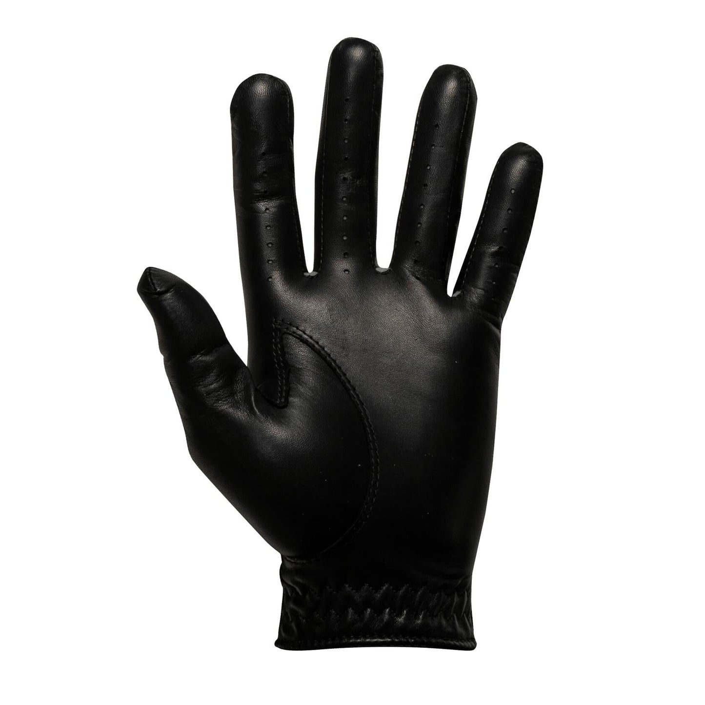 FootJoy Men's StaSof Golf Glove, Black, Small, Worn on Left Hand