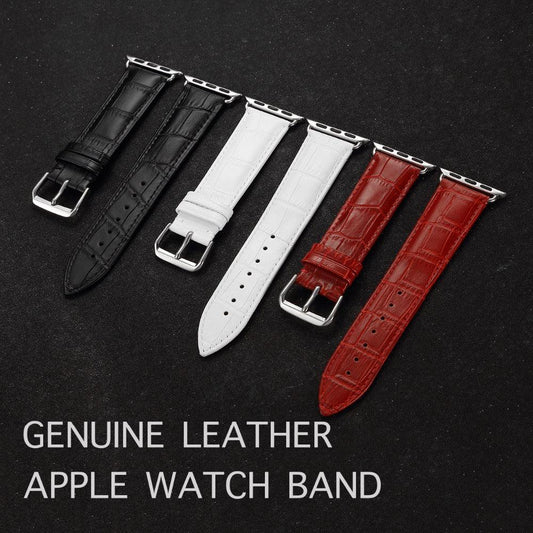 Leather Apple Watch Band Series 11/10/9/8/7/6/5/4/ SE / Ultra 1/2/3